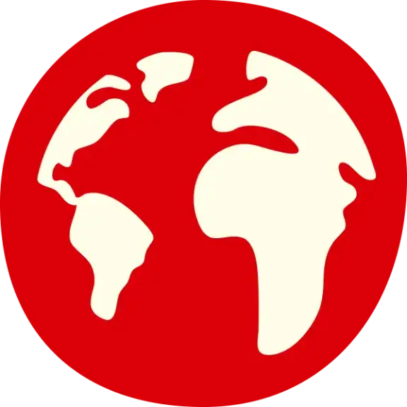 Hand drawn icon of earth